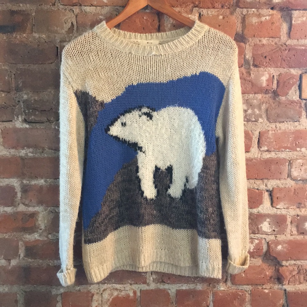 Urban Outfitters Polar Bear Sweater.